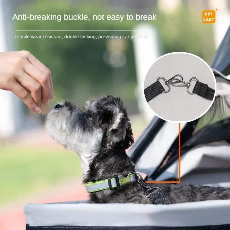 Hundebuggy Hundewagen zusammenfaltbar