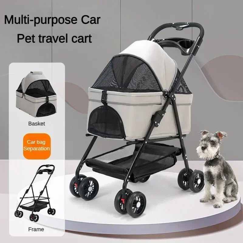 Hundebuggy Hundewagen zusammenfaltbar