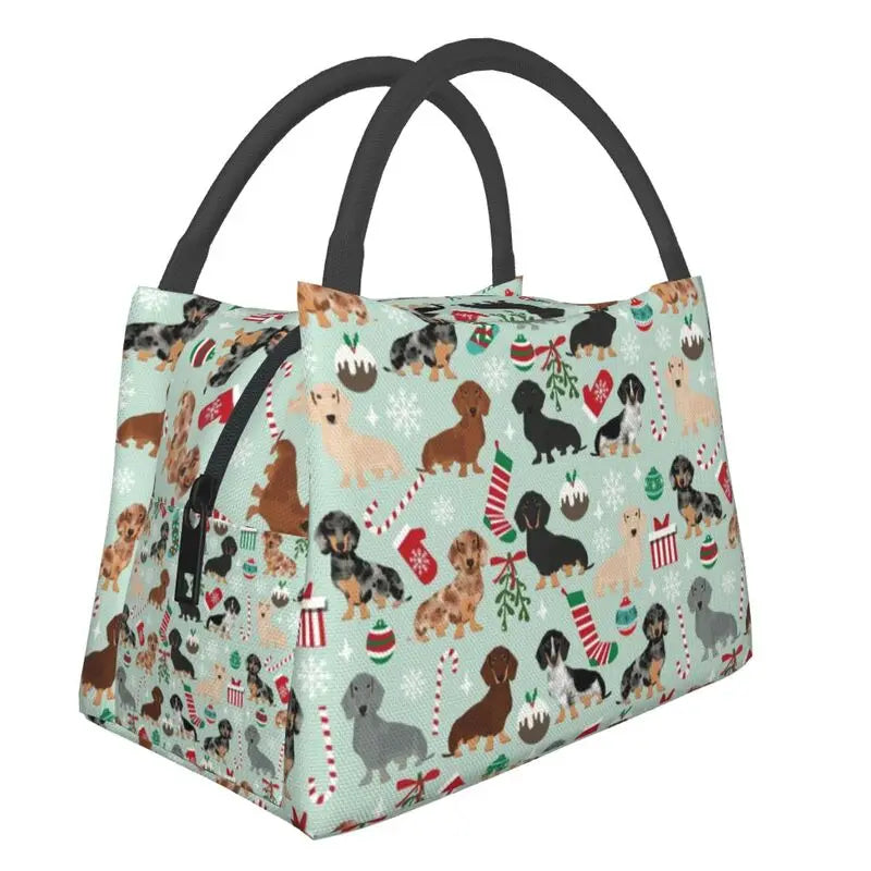 Thermotasche mit coolen Dackelmotiven