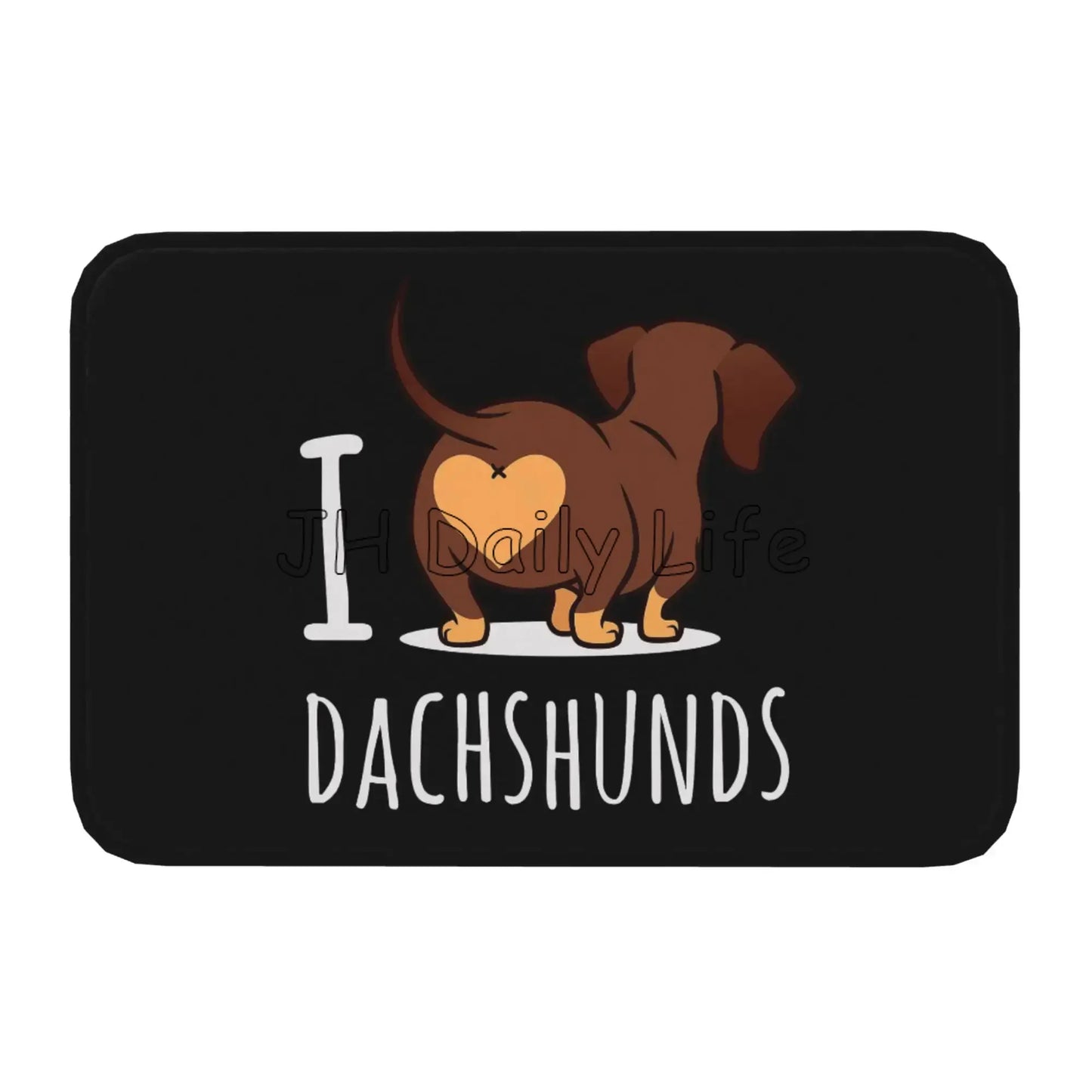 Fußmatte I Love Dachshund