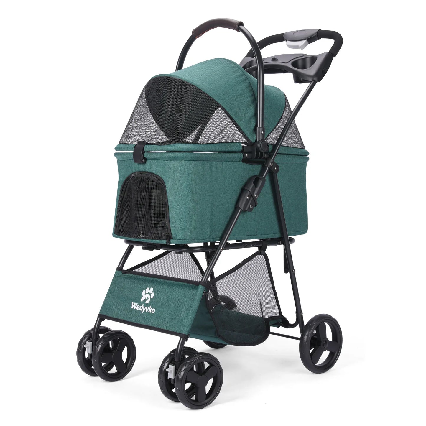 Hunde Wagen für kleine Hunde mit abnehmbarem Korb
