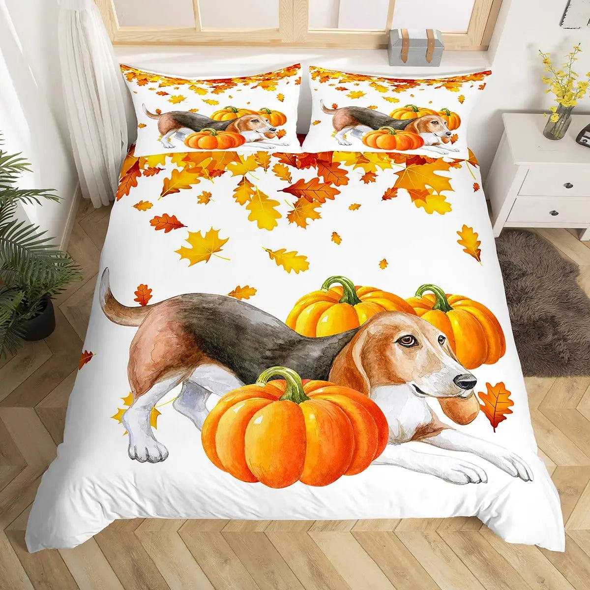 Bettwäsche mit verschiedenen Dackel- und Tiermotiven in den Größen 2 x 2 m und 1,35 x 2 m