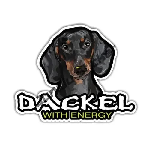Aufkleber Dackel für Auto Fenster Tür