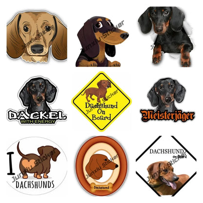Aufkleber I love my dachshund