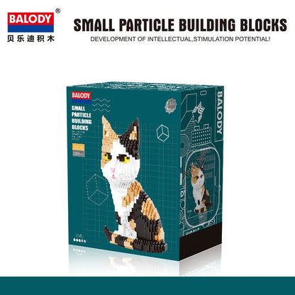 Dackel Hund Katze Micro Klemmbaustein